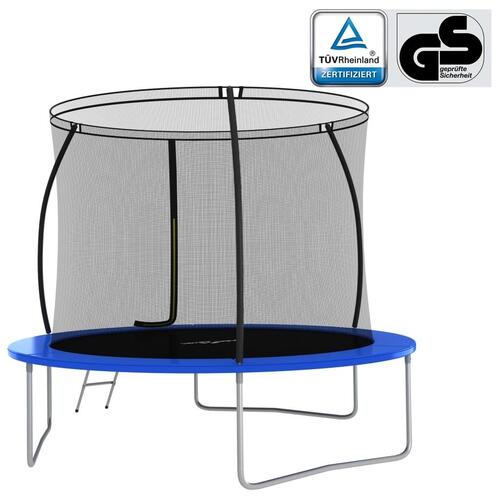 Trampolinsæt 305x76 cm 150 kg rund