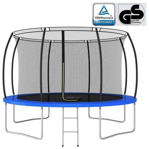 Trampolinsæt 366x80 cm 150 kg rund