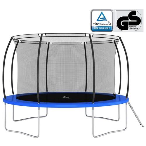 Trampolinsæt 366x80 cm 150 kg rund