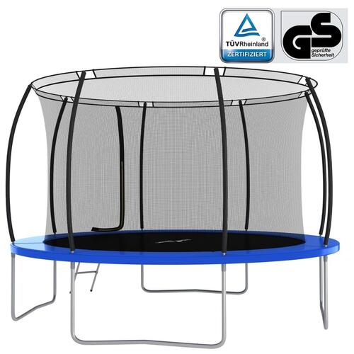 Trampolinsæt 366x80 cm 150 kg rund