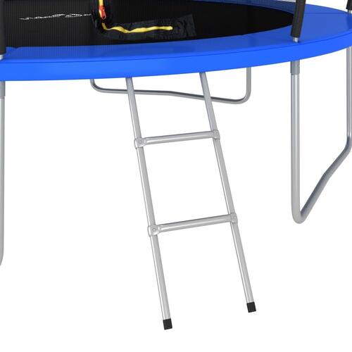 Trampolinsæt 366x80 cm 150 kg rund