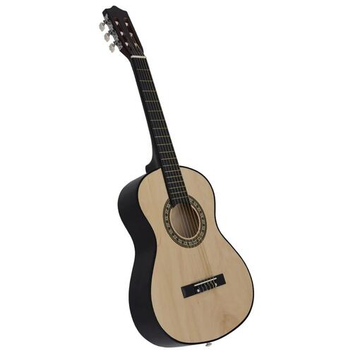 Klassisk guitarsæt til børn og begyndere 8 dele 1/2 34"