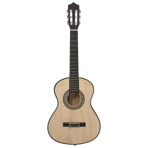 Klassisk guitarsæt til børn og begyndere 8 dele 1/2 34"