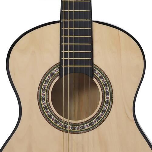 Klassisk guitarsæt til børn og begyndere 8 dele 1/2 34"