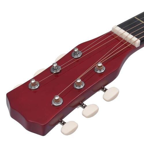 Western akustisk guitar med 6 strenge 38" lindetræ