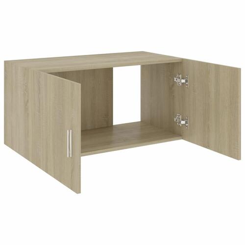Vægskab 80x39x40 cm konstrueret træ sonoma-eg