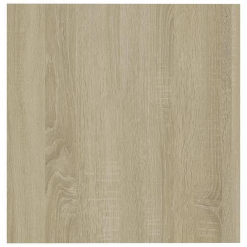 Vægskab 80x39x40 cm konstrueret træ sonoma-eg