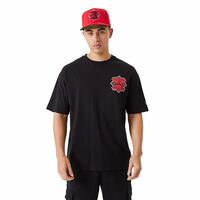 Kortærmet T-shirt til Mænd New Era Championship Chicago Bulls XL