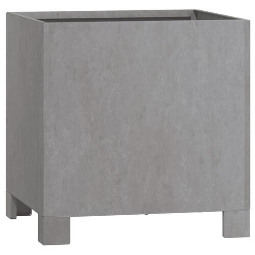 Plantekasse med ben 32x30x33 cm cortenstål rustfarvet