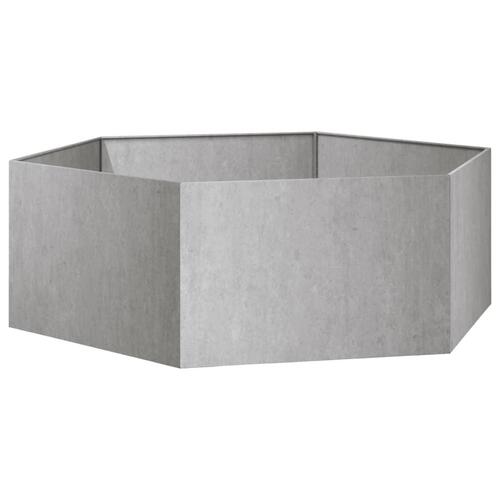 Plantekasse 138x120x45 cm cortenstål rustfarvet