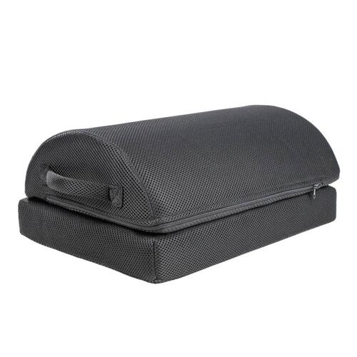 HI trykaflastende fodstøtte 42x30x15 cm sort