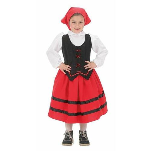 Kostume til børn Fårehyrde kvinde 3-5 år