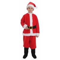 Kostume til børn Julemanden 7-9 år