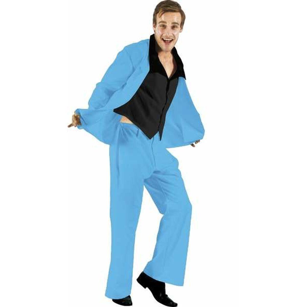 Kostume til voksne Blå Jakkesæt (2 Dele)