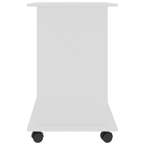 Computerbord 80x50x75 cm konstrueret træ hvid