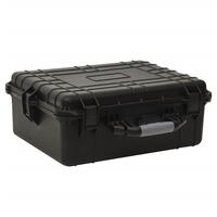 Transportabel flightcase 55x43x21 cm PP sort
