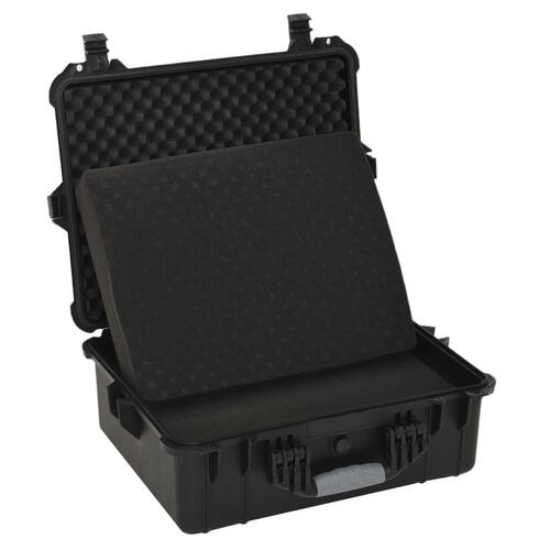 Transportabel flightcase 55x43x21 cm PP sort