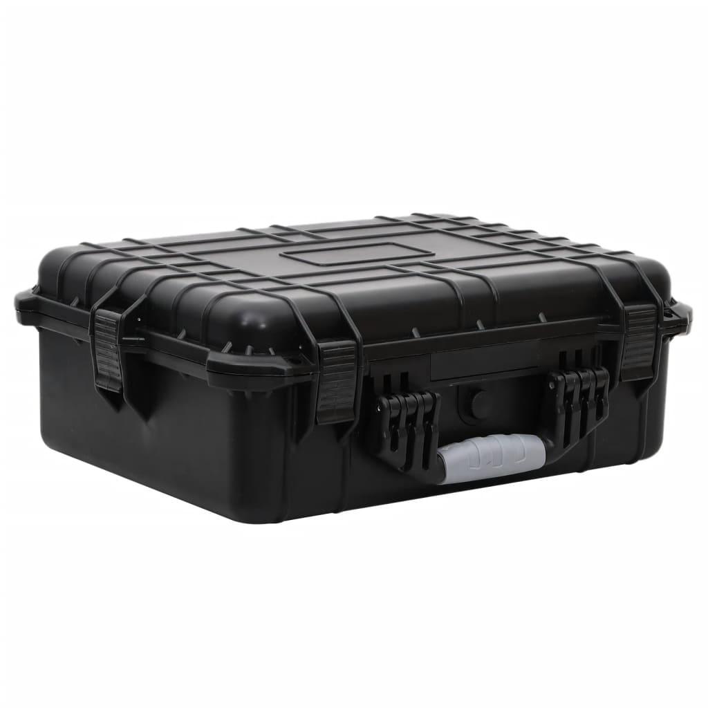 Transportabel flightcase 52x40x19 cm PP sort