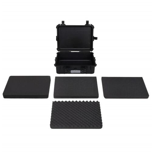 Transportabel flightcase 52x40x19 cm PP sort
