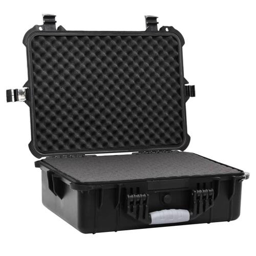 Transportabel flightcase 52x40x19 cm PP sort