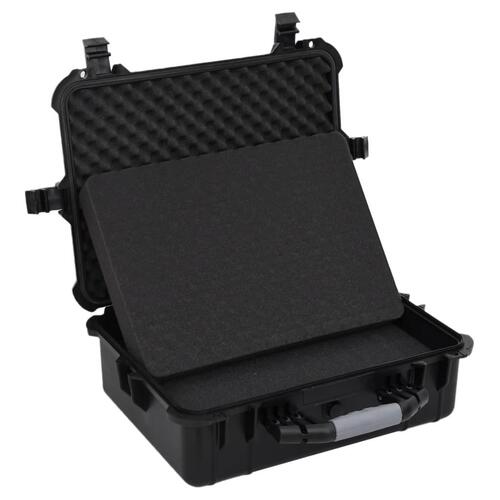 Transportabel flightcase 52x40x19 cm PP sort