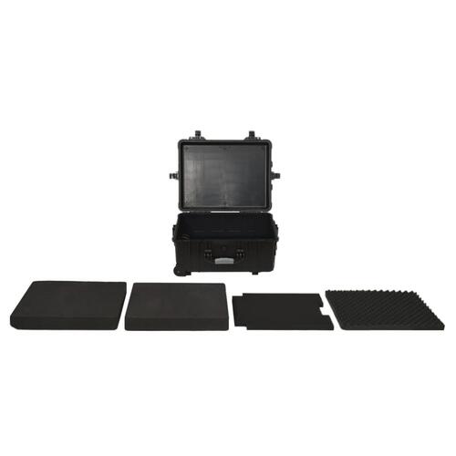 Flightcase med hjul 58x45x27 cm PP sort