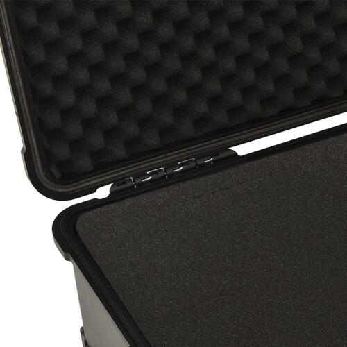 Flightcase med hjul 58x45x27 cm PP sort