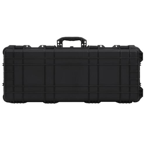 Flightcase med hjul 96x42x16 cm PP sort