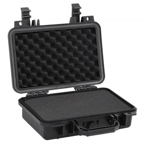 Transportabel flightcase 30x22x10 cm PP sort