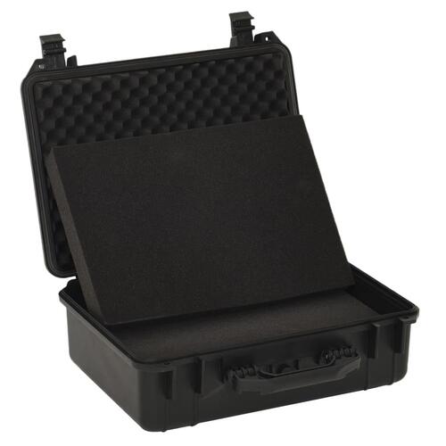 Transportabel flightcase 47x36x18 cm PP sort