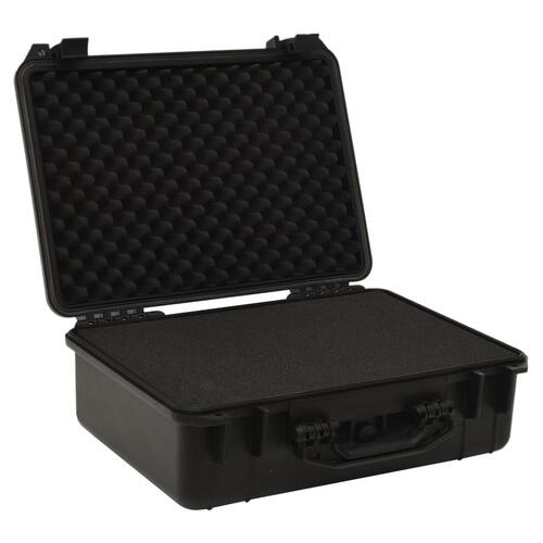 Transportabel flightcase 47x36x18 cm PP sort