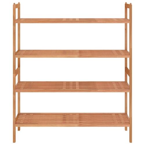 Skoreoler 2 stk. 69x27x41 cm massivt træ valnød