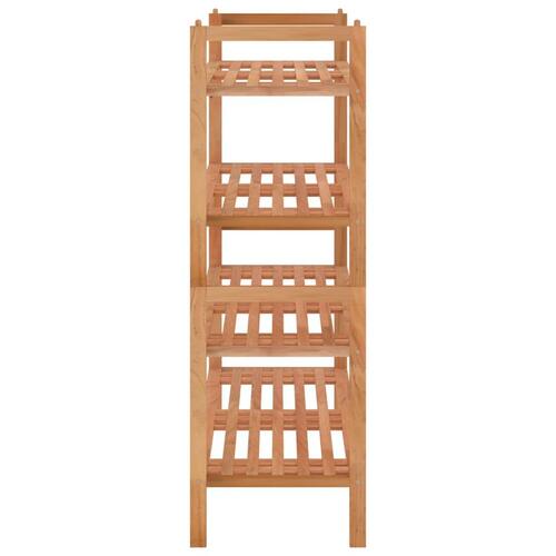 Skoreoler 2 stk. 69x27x41 cm massivt træ valnød