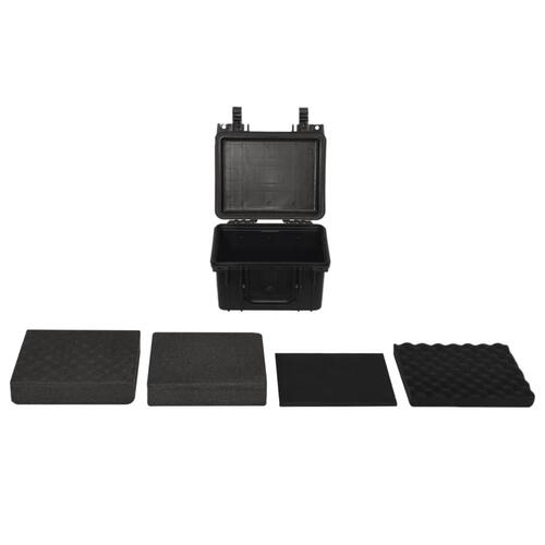 Transportabel flightcase 27x25x18 cm PP sort