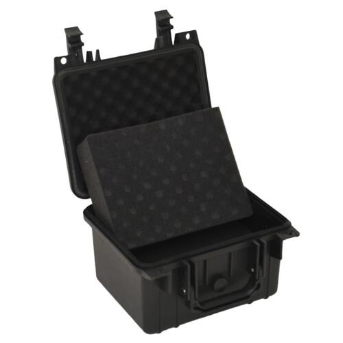 Transportabel flightcase 27x25x18 cm PP sort