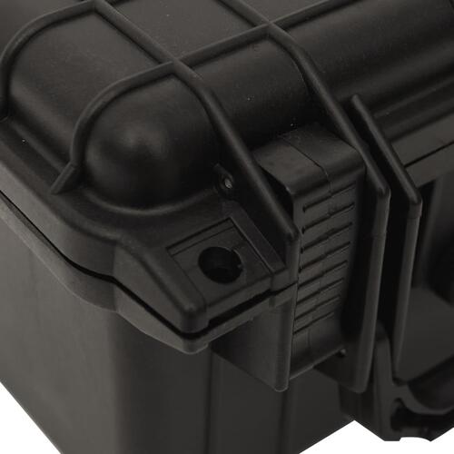 Transportabel flightcase 27x25x18 cm PP sort