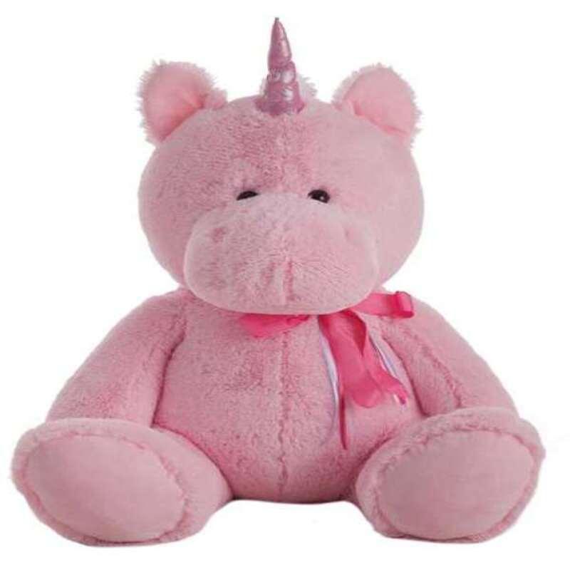 Bamse Party Enhjørning Pink 75 cm