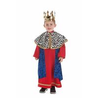 Kostume til børn Blå Heksekongen 3-5 år