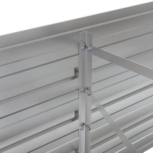 Højbed 320x80x77 cm cortenstål rustfarvet
