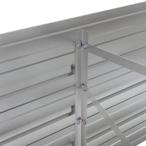 Højbed 160x80x77 cm cortenstål rustfarvet