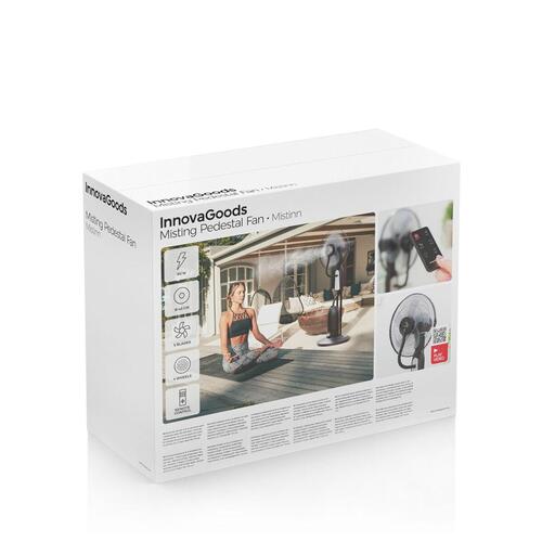 Spray ventilator med fod med fjernbetjening Mistinn Sort 90 W 2,8 L