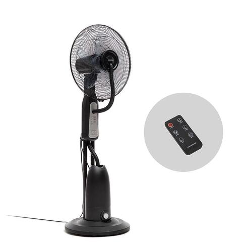Spray ventilator med fod med fjernbetjening Mistinn Sort 90 W 2,8 L