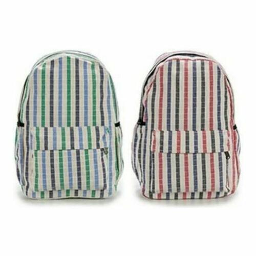 Skoletaske Striber Multifarvet 13 x 45 x 31 cm 12 enheder