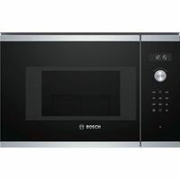 Mikrobølgeovn BOSCH BEL524MS0 20 L Sort Sort/Sølvfarvet 800 W 20 L
