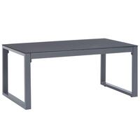 Sofabord 90x50x40 cm aluminium