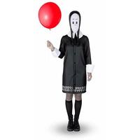 Kostume til voksne Wednesday Addams M/L