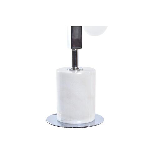 Bordlampe Sølvfarvet Hvid 220 V Moderne (15 x 15 x 68 cm)