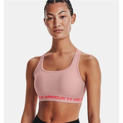 Sports-BH Under Armour Crossback Mid Pink M