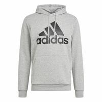 Hættetrøje til Mænd Adidas Essentials Fleece Big Logo Grå M