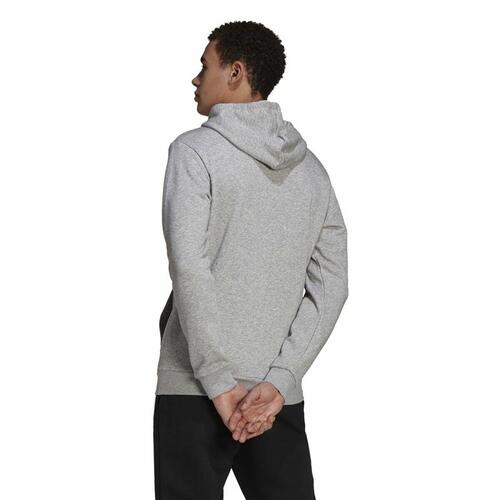 Hættetrøje til Mænd Adidas Essentials Fleece Big Logo Grå M